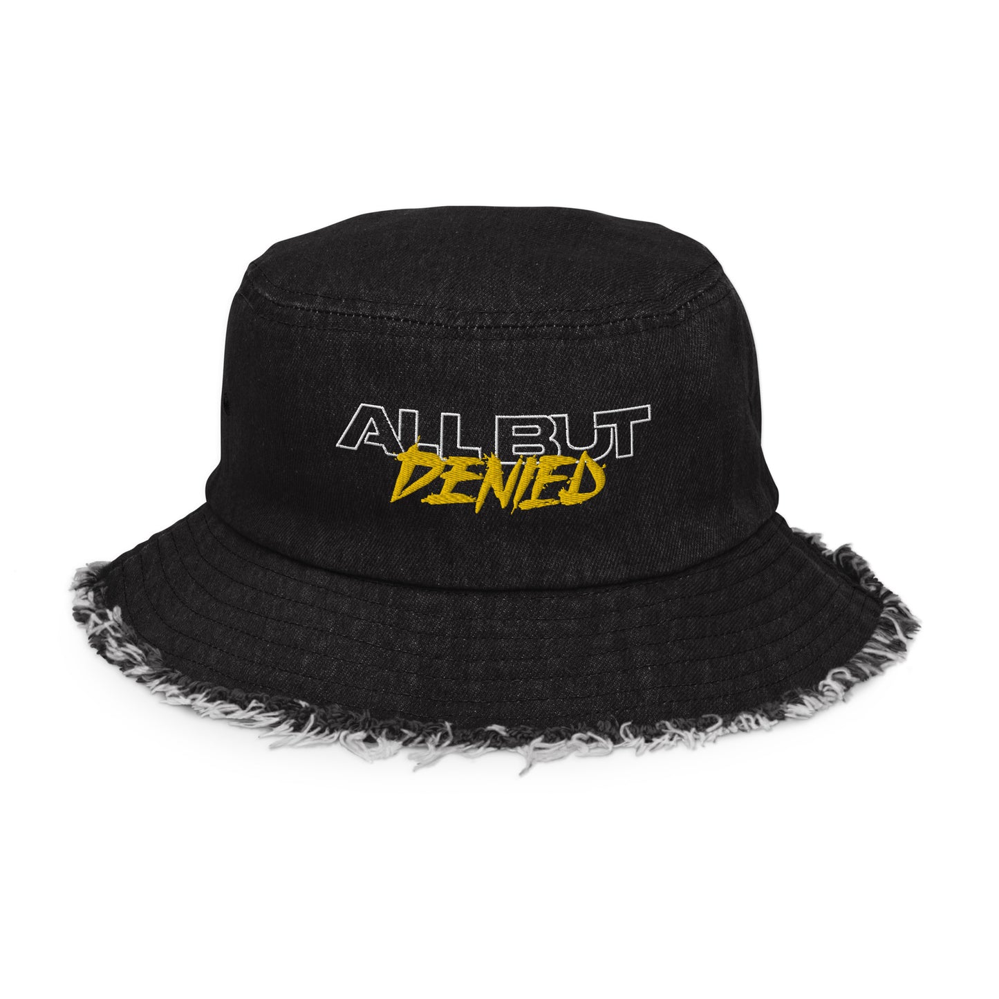 All But Denied (Distressed Distressed Bucket Hat)